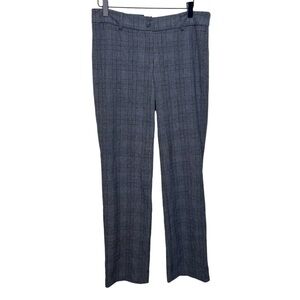 Hilary Radley Academia Plaid Trouser Pants Size 8 NWT